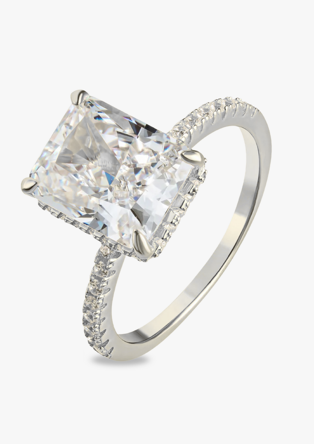 ARANYA PAVÉ BIRTHSTONE RING