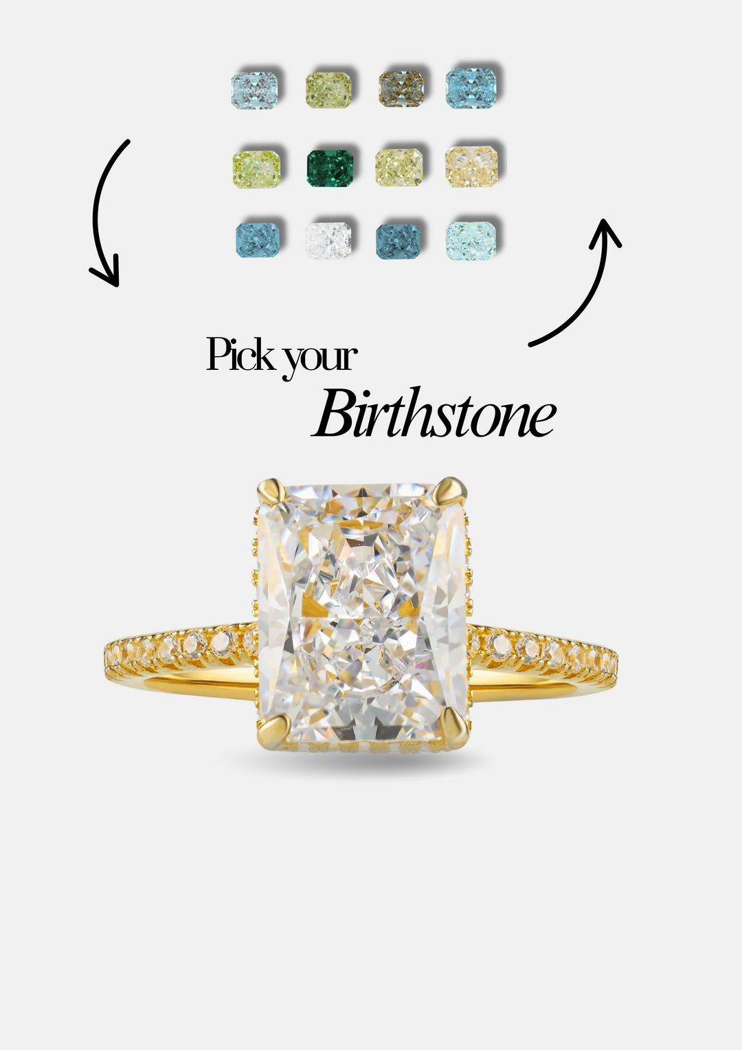 ARANYA PAVÉ PROMISE RING