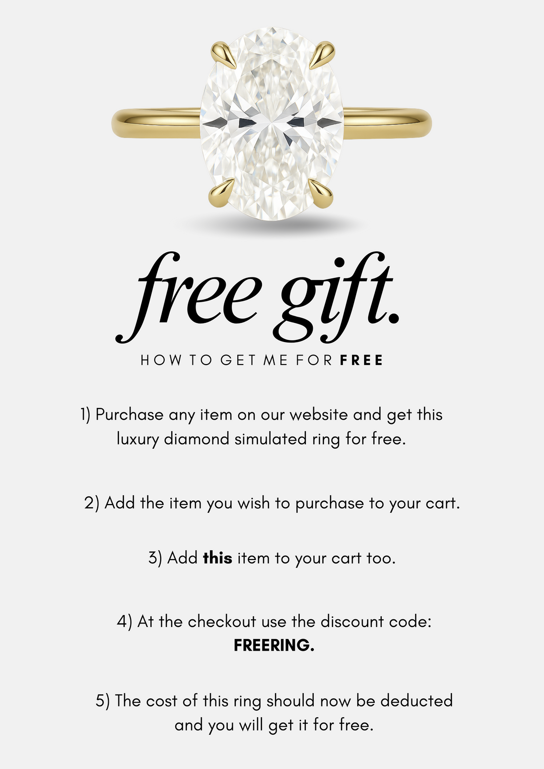ARIELLE OVAL PROMISE RING