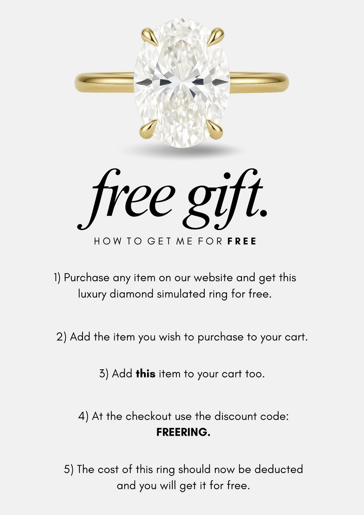 ARIELLE OVAL PROMISE RING