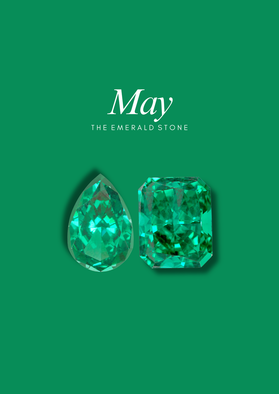 The "You & Me" Alara Birth Month Ring Set