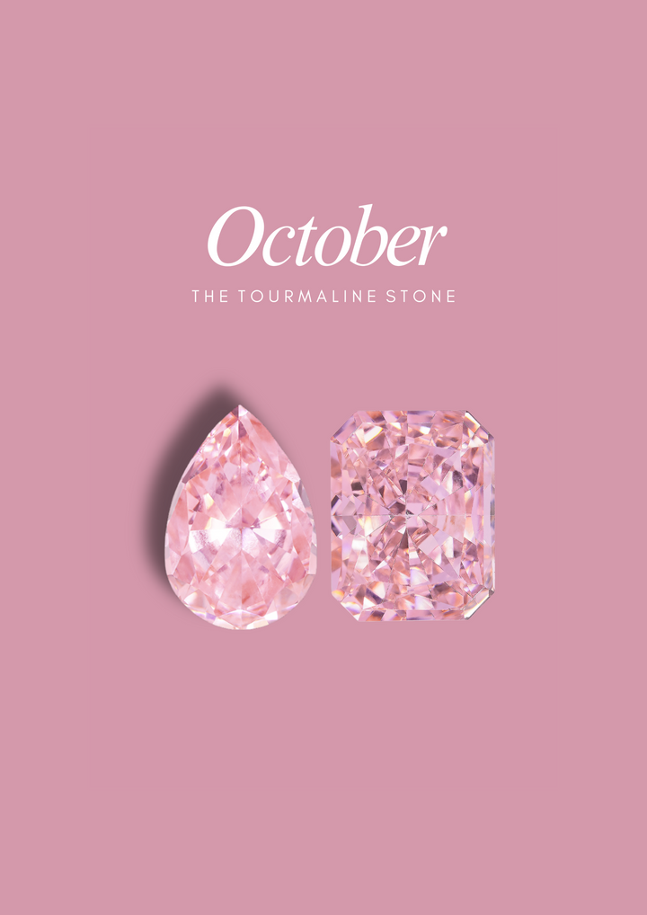 The "You & Me" Alara Birth Month Ring Set
