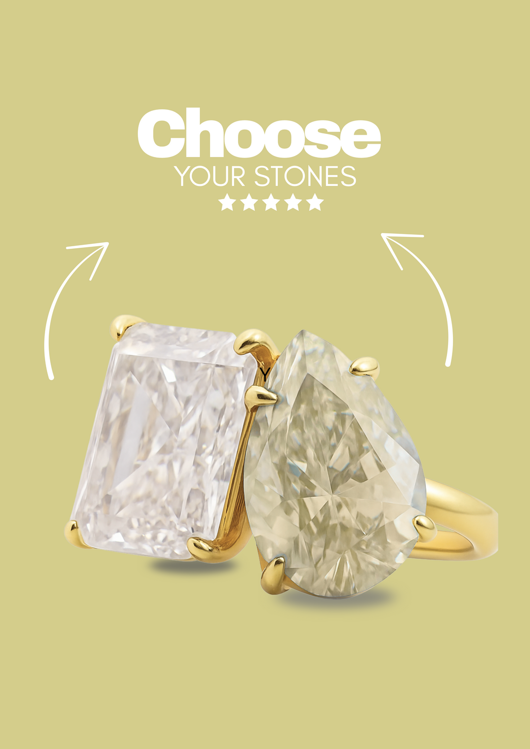 The "You & Me" Alara Birth Month Ring