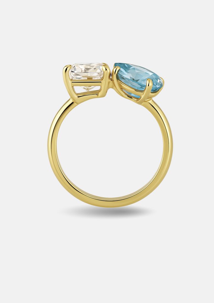 Small "You & Me" Alara Birth Month Ring