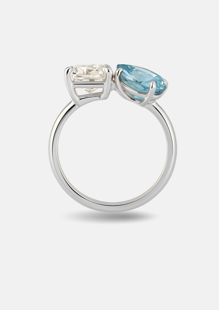 The "You & Me" Alara Birth Month Ring