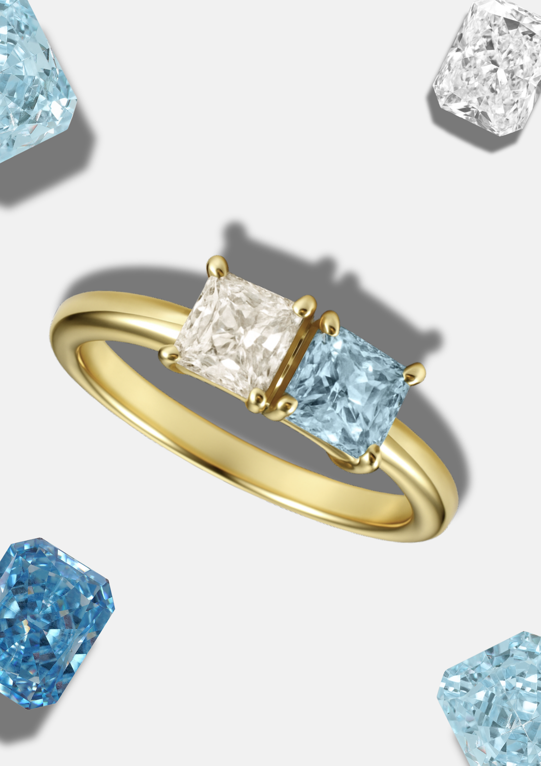 Eloise "You & Me" Birth Month Ring