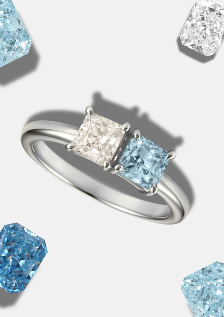 Eloise "You & Me" Birth Month Ring