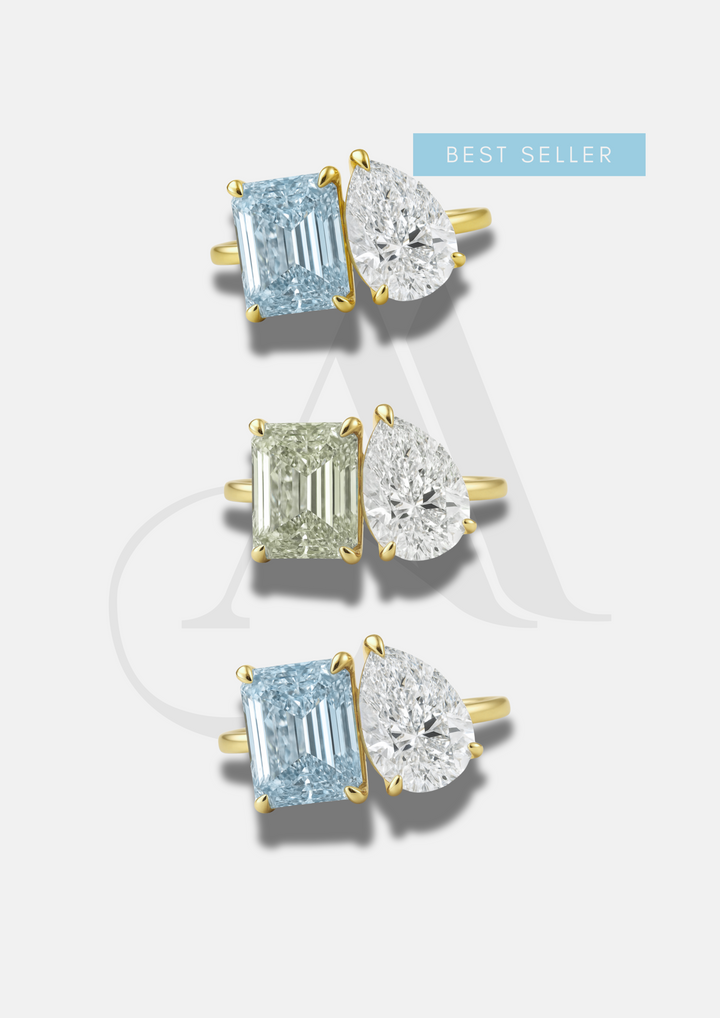 Small "You & Me" Alara Birth Month Ring